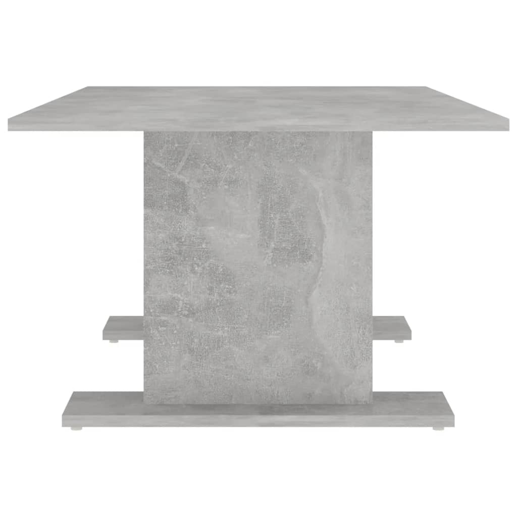 Tavolino da CaffÃ¨ Grigio Cemento 103,5x60x40 cm in Truciolato cod mxl 10245