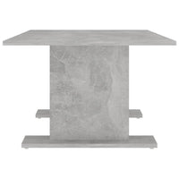 Tavolino da CaffÃ¨ Grigio Cemento 103,5x60x40 cm in Truciolato cod mxl 10245