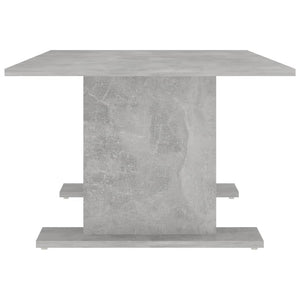 Tavolino da CaffÃ¨ Grigio Cemento 103,5x60x40 cm in Truciolato cod mxl 10245