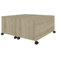 Tavolino da Salotto Rovere Sonoma 75x75x38 cm Legno Multistrato 806870