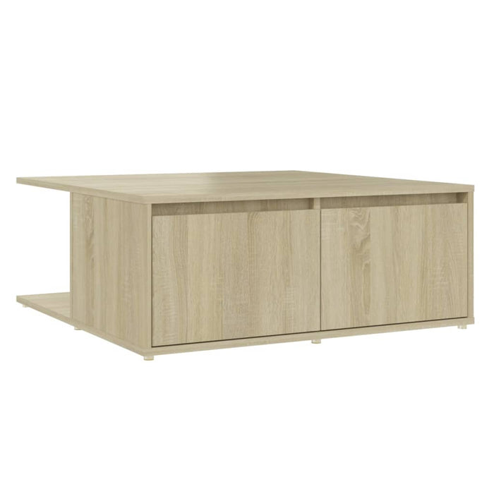 Tavolino da Salotto Rovere Sonoma 80x80x31 cm Legno Multistrato 806879