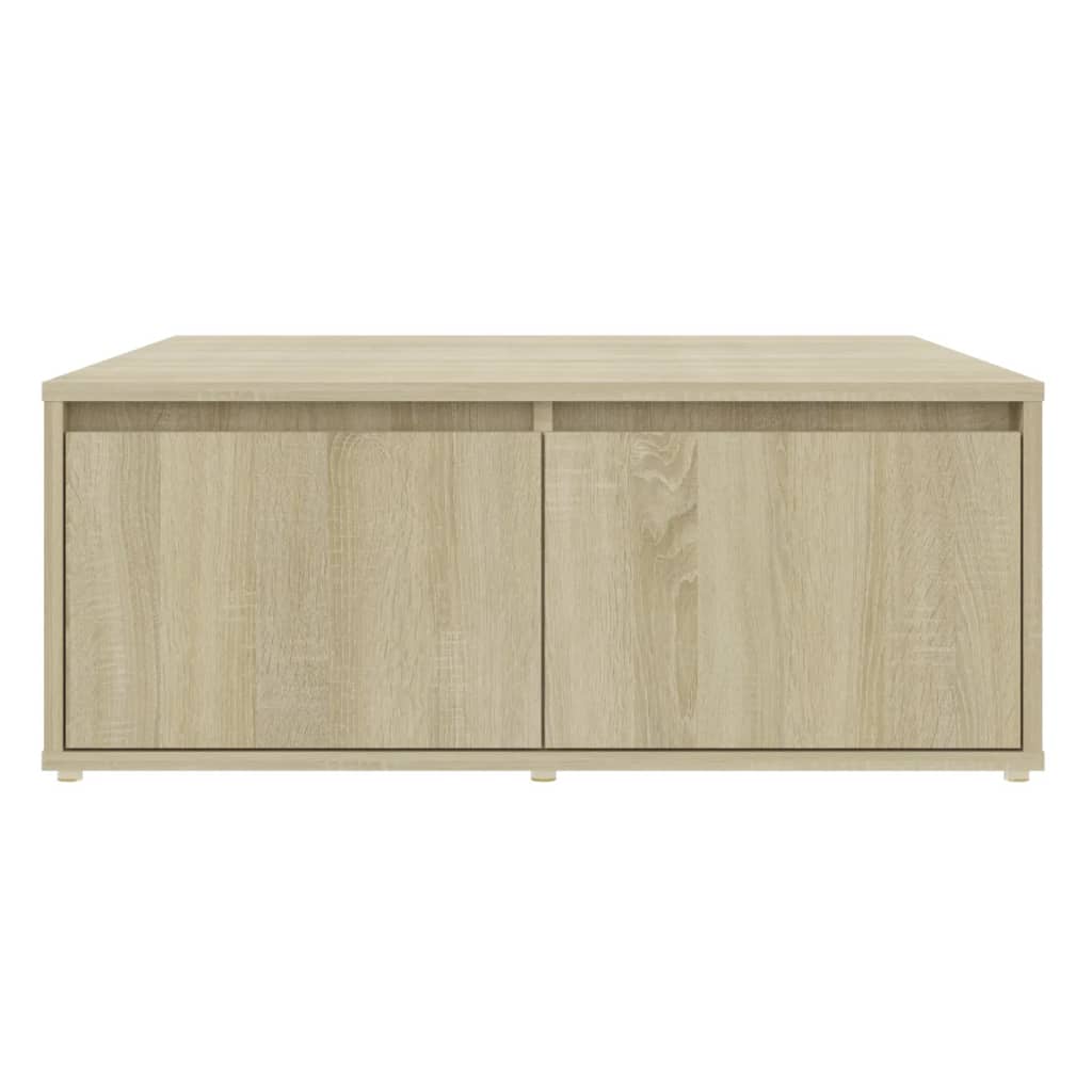 Tavolino da Salotto Rovere Sonoma 80x80x31 cm Legno Multistrato 806879