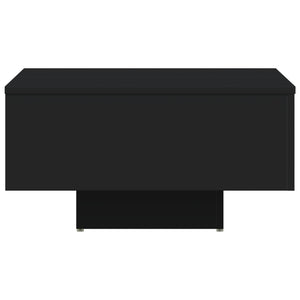 Tavolino da Salotto Nero 60x60x31,5 cm in Truciolato cod mxl 40911