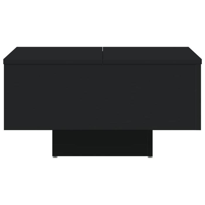 Tavolino da Salotto Nero 60x60x31,5 cm in Truciolato cod mxl 40911