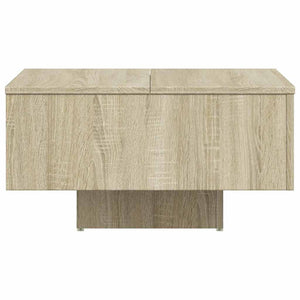 Tavolino Salotto Rovere Sonoma 60x60x31,5 cm Legno Multistrato 806888