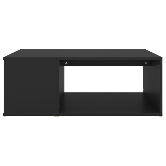 Tavolino da Salotto Nero 90x67x33 cm in Legno Multistrato 806904