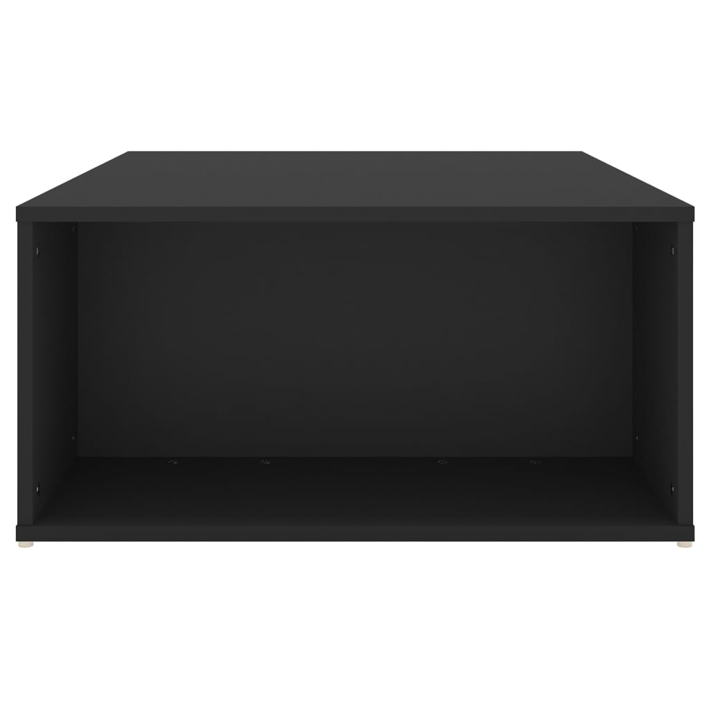 Tavolino da Salotto Nero 90x67x33 cm in Legno Multistrato 806904