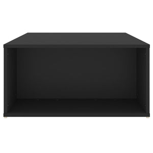 Tavolino da Salotto Nero 90x67x33 cm in Legno Multistrato 806904