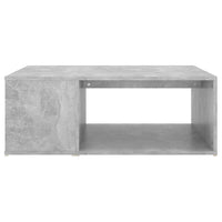 Tavolino da Salotto Grigio Cemento 90x67x33 cm in Truciolato cod mxl 55921