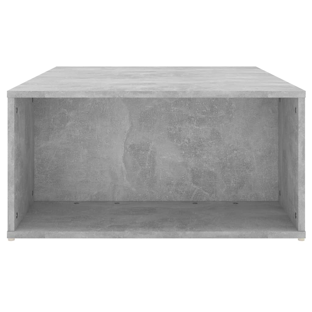 Tavolino da Salotto Grigio Cemento 90x67x33cm Legno Multistrato 806907
