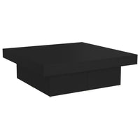 Tavolino da Salotto Nero 90x90x28 cm in Truciolato cod mxl 13951