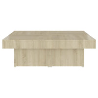 Tavolino da Salotto Rovere Sonoma 90x90x28 cm Legno Multistrato 806915