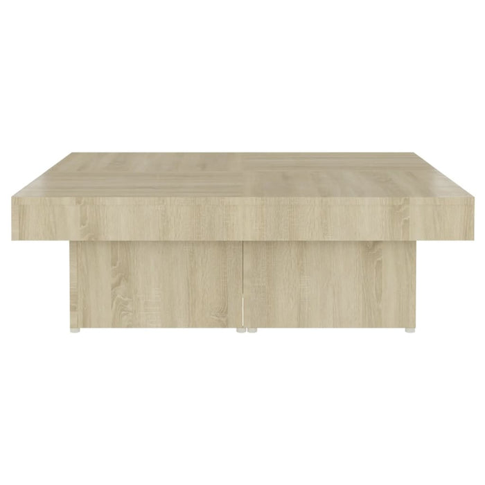 Tavolino da Salotto Rovere Sonoma 90x90x28 cm Legno Multistrato 806915