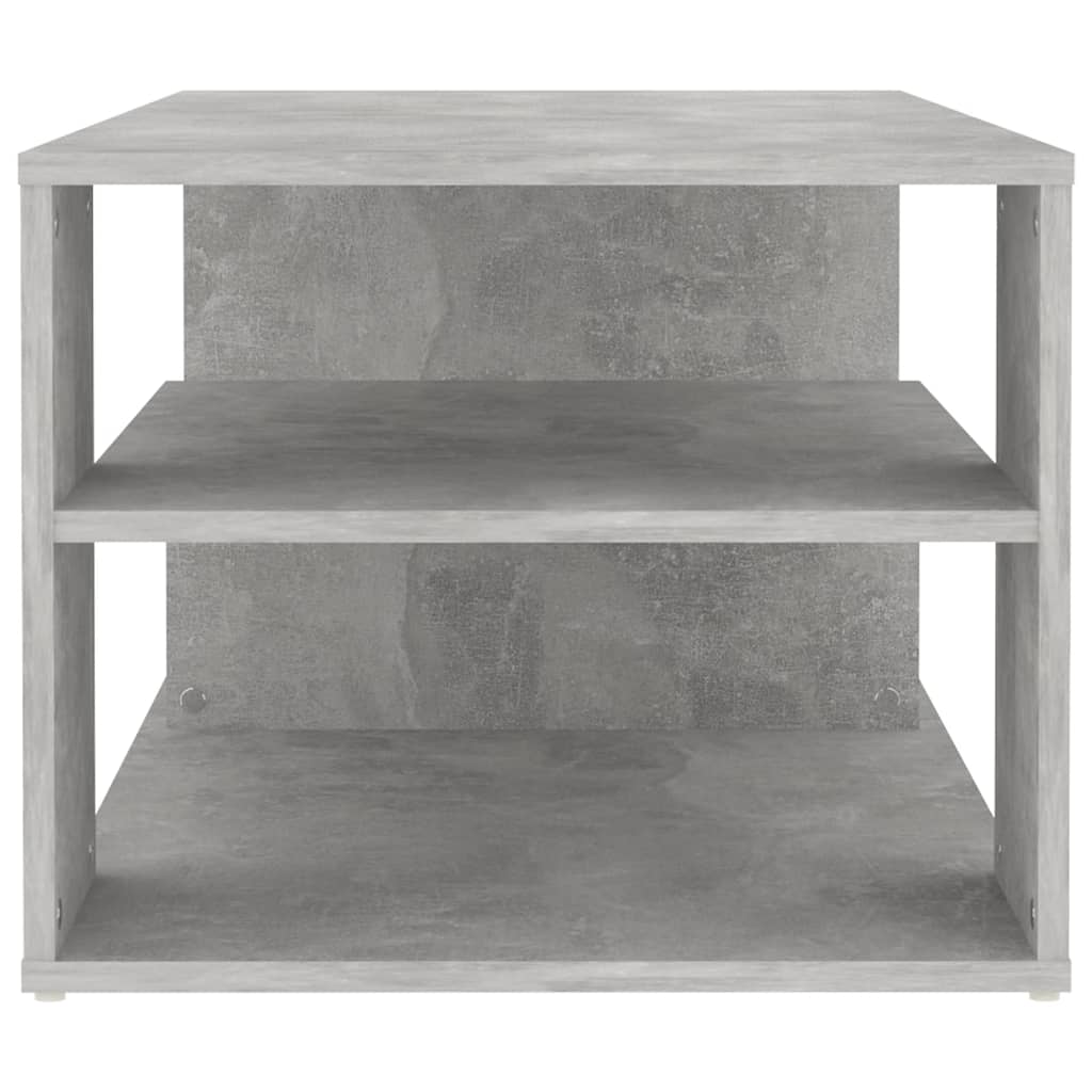 Tavolino da CaffÃ¨ Grigio Cemento 100x50x40 cm in Truciolato cod mxl 13069
