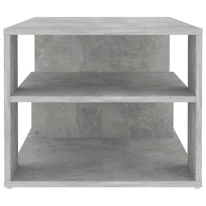 Tavolino da CaffÃ¨ Grigio Cemento 100x50x40 cm in Truciolato cod mxl 13069