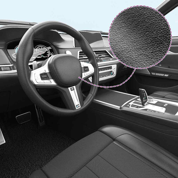 Pellicole per Auto 2pz Nero Opaco 100x150cm + 50x150cm