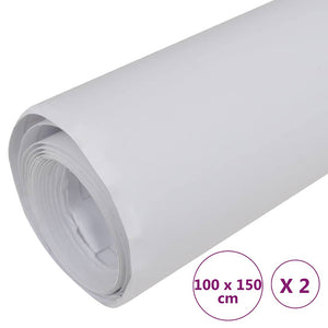 Pellicole per Auto 2pz Bianco Opaco 100x150cm cod mxl 66800