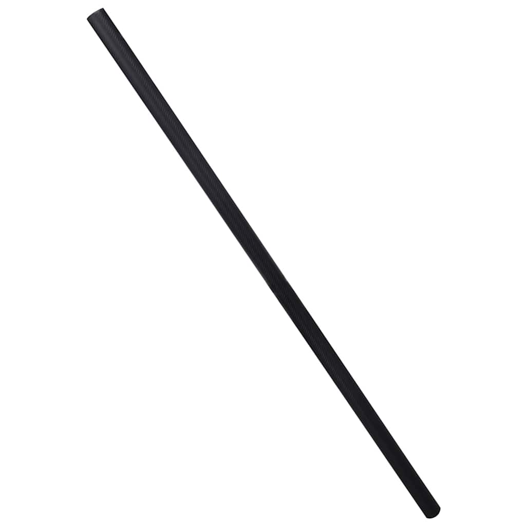 Pellicole per Auto 2 pz 3D Nero Opaco 100x150 cm+50x150 cm