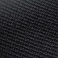 Pellicole per Auto 2 pz 3D Nero Opaco 100x150 cm+50x150 cm