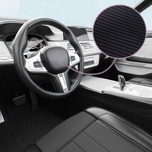 Pellicole per Auto 2 pz 3D Nero Opaco 100x150 cm+50x150 cm 210715