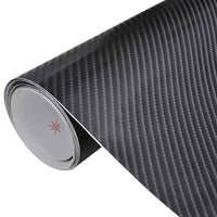 Pellicole per Auto 2 pz 4D Nero 100x150 cm+50x150 cm cod mxl 66813