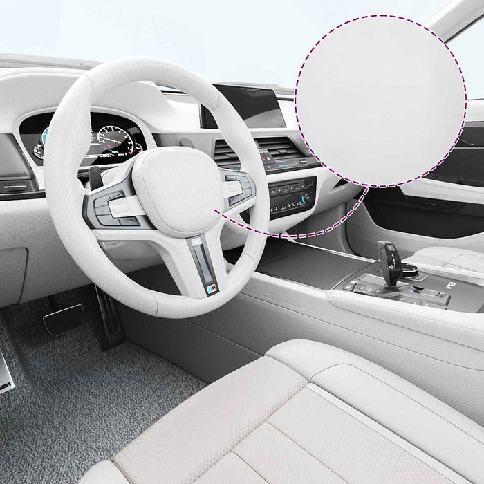 Pellicole per Auto 2 pz 4D Bianco 100x150 cm+50x150 cm