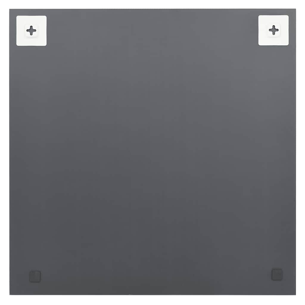 Specchio da Parete Quadrato con Luci LED-Specchio a Muro-Specchio Decorativo in Vetro 512355