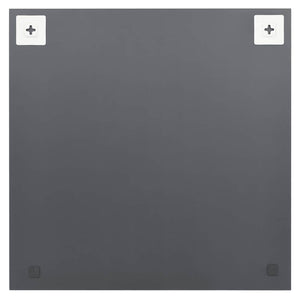 Specchio da Parete Quadrato con Luci LED-Specchio a Muro-Specchio Decorativo in Vetro 512355