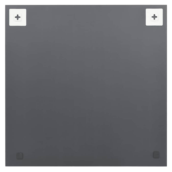 Specchio da Parete Quadrato con Luci LED in Vetro 3078636