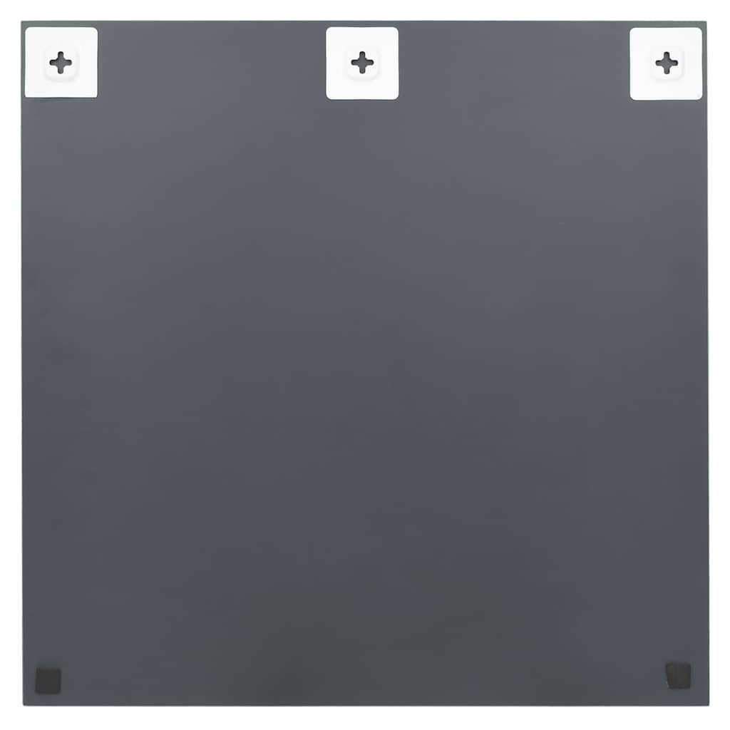 Specchio da Parete Quadrato con Luci LED in Vetro 3078638