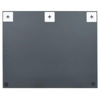 Specchio Parete Rettangolare Senza Cornice con Luci LED Vetro 3078643