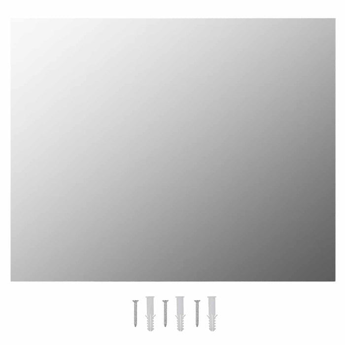 Specchio Parete Rettangolare Senza Cornice con Luci LED Vetro 3078644