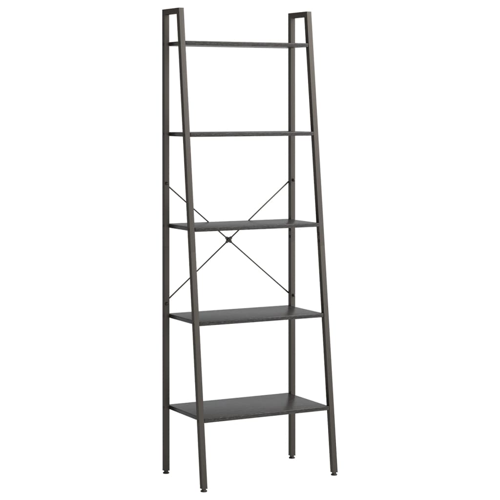 Scaffale Autoportante con 5 Ripiani Nero 56x35x174 cm 336369