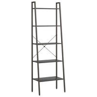 Scaffale Autoportante con 5 Ripiani Nero 56x35x174 cm 336369