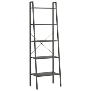 Scaffale Autoportante con 5 Ripiani Nero 56x35x174 cm 336369