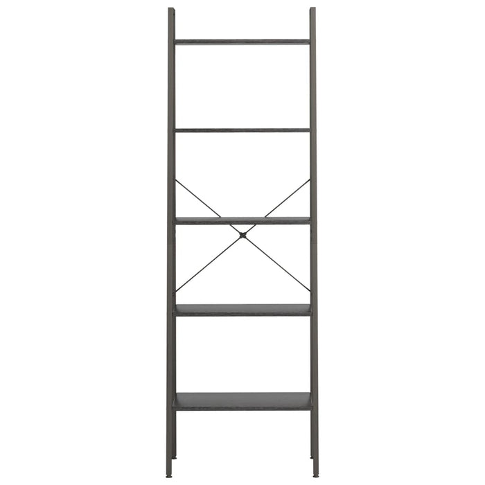 Scaffale Autoportante con 5 Ripiani Nero 56x35x174 cm 336369
