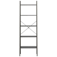 Scaffale Autoportante con 5 Ripiani Nero 56x35x174 cm 336369