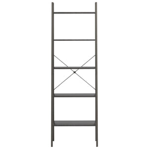 Scaffale Autoportante con 5 Ripiani Nero 56x35x174 cm 336369