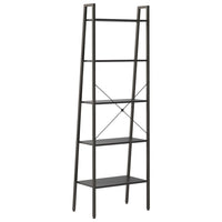 Scaffale Autoportante con 5 Ripiani Nero 56x35x174 cm 336369
