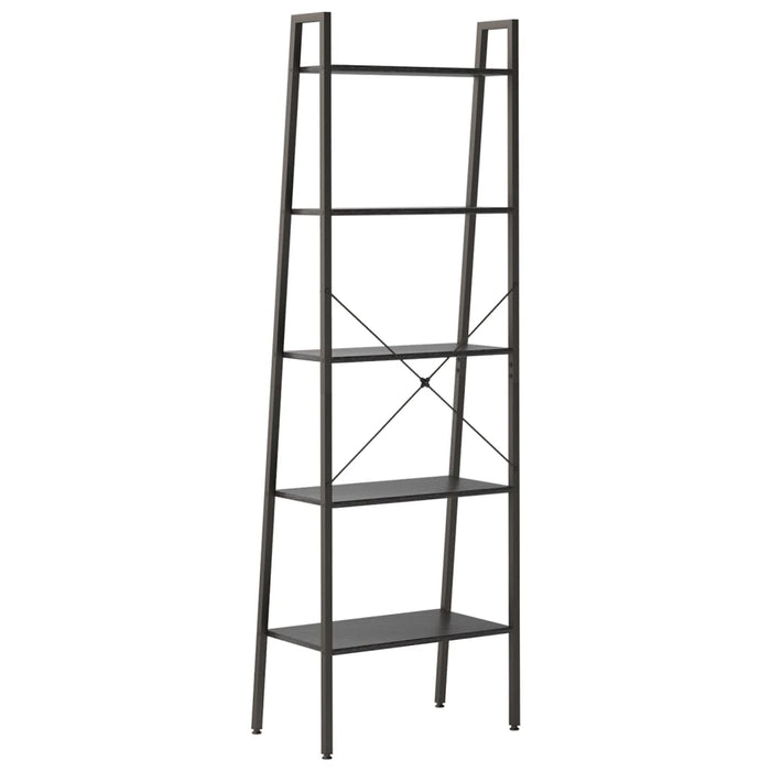 Scaffale Autoportante con 5 Ripiani Nero 56x35x174 cm 336369