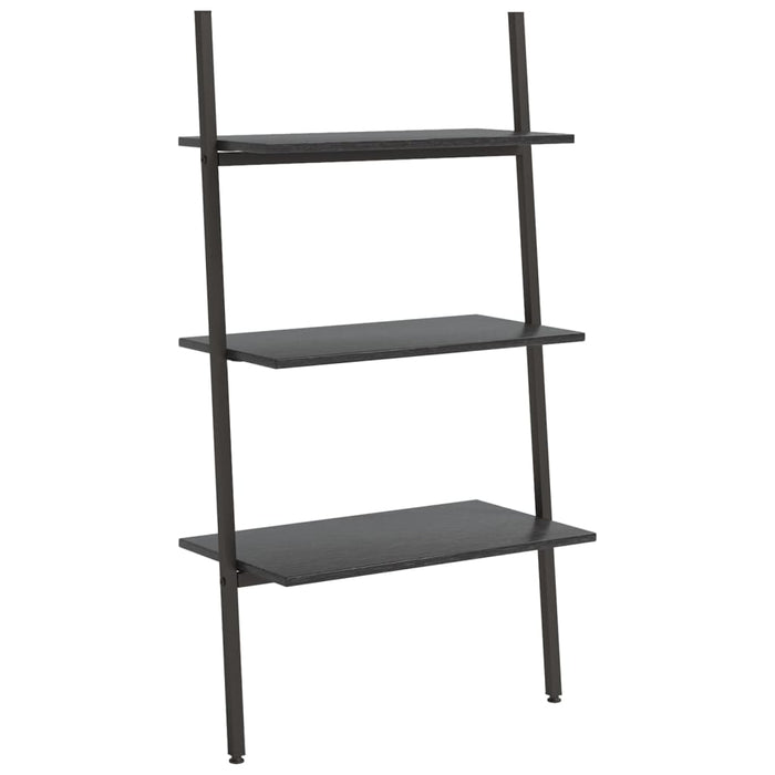 Scaffale Pendente a 3 Livelli Nero 64x34x116cm 336372