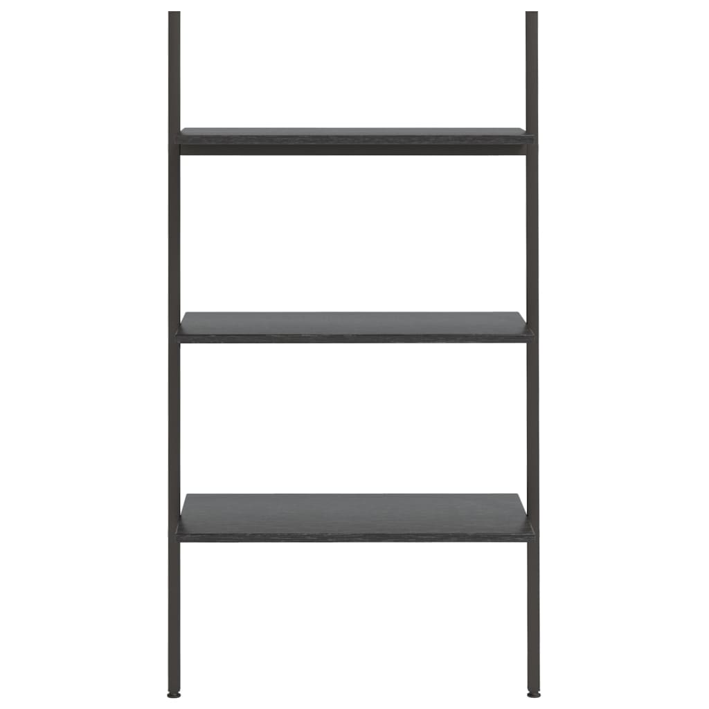 Scaffale Pendente a 3 Livelli Nero 64x34x116cm 336372
