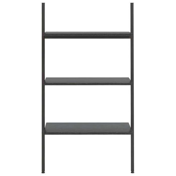 Scaffale Pendente a 3 Livelli Nero 64x34x116cm 336372
