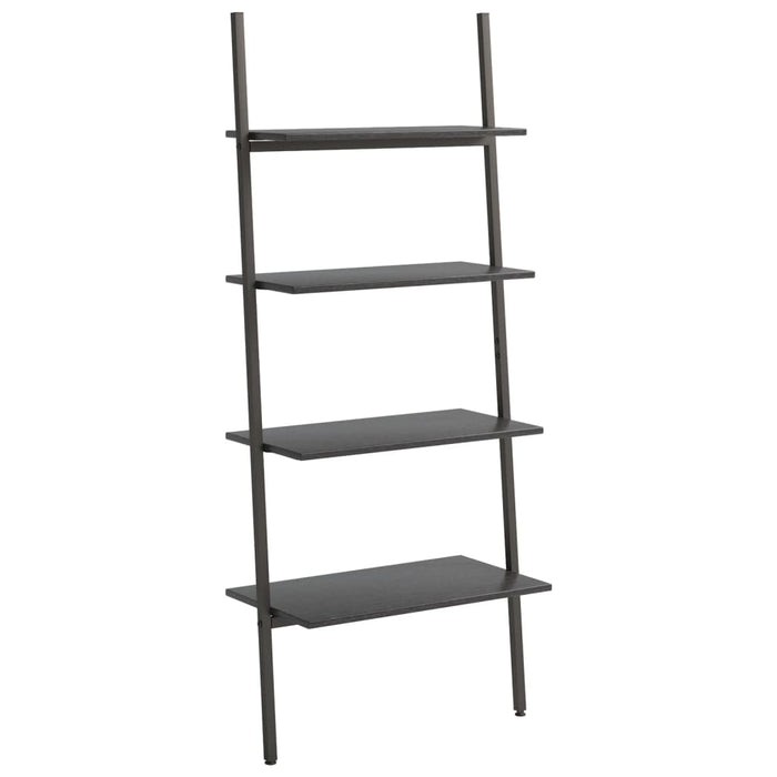 Scaffale Pendente a 4 Livelli Nero 64x34x150,5 cm 336375