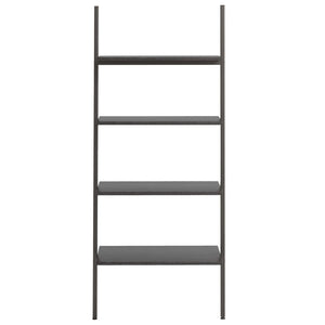 Scaffale Pendente a 4 Livelli Nero 64x34x150,5 cm 336375