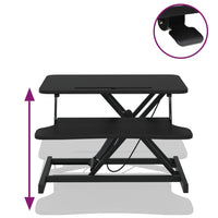 Banco da Lavoro Regolabile 60x40x(13-41,5)cm in Acciaio e Legno cod mxl 60155