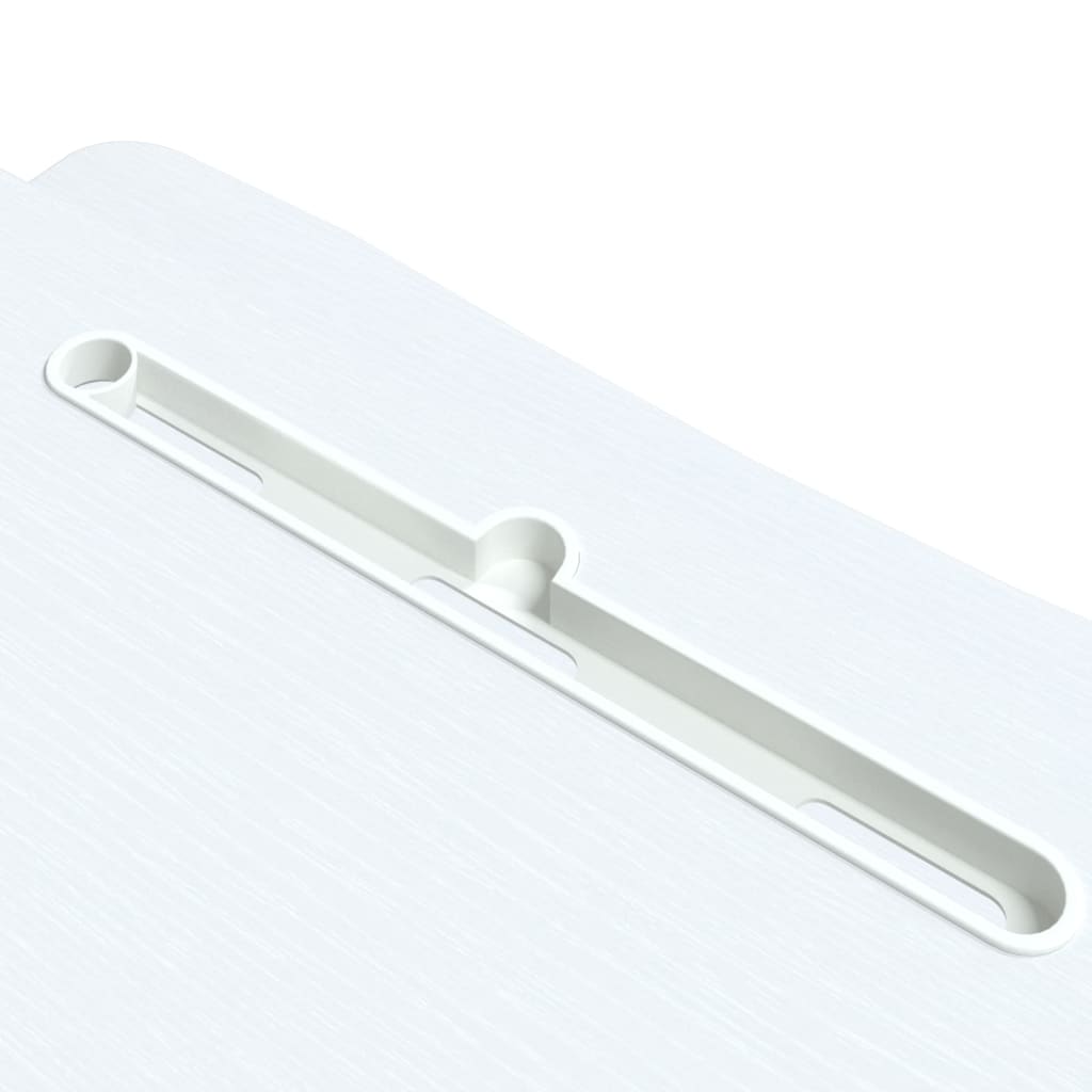 Banco da Lavoro Regolabile 90x40x(13-50) cm in Acciaio e Legno 336402