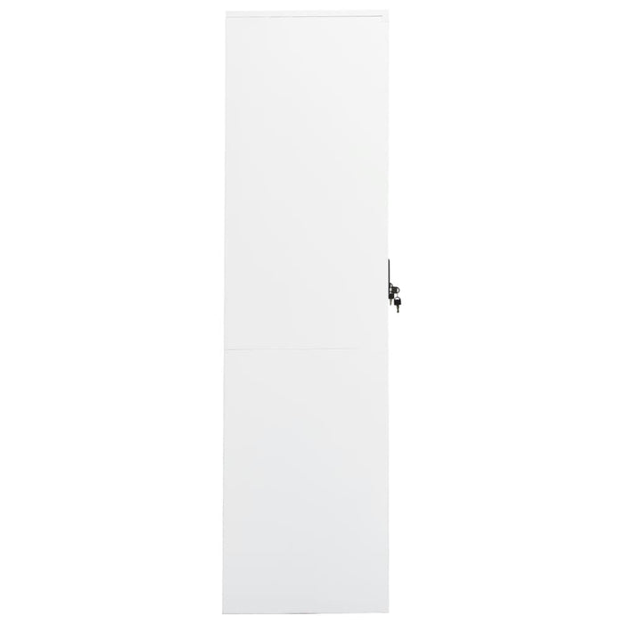 Armadio Bianco 80x50x180 cm in Acciaio cod mxl 65897