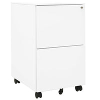 Schedario Mobile Bianco 39x45x67 cm in Acciaio cod mxl 64492