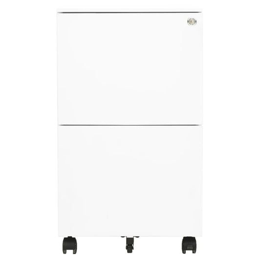 Schedario Mobile Bianco 39x45x67 cm in Acciaio cod mxl 64492
